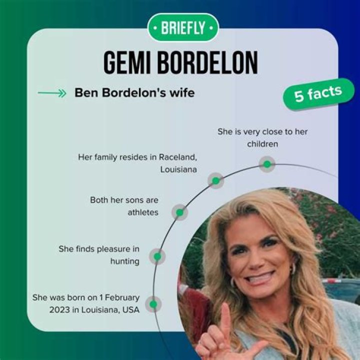 Gemi Bordelon: Wife of Ben Bordelon