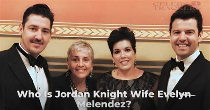 Who is Evelyn Melendez? Everything You Need to Know About Jordan Knight’s Wife